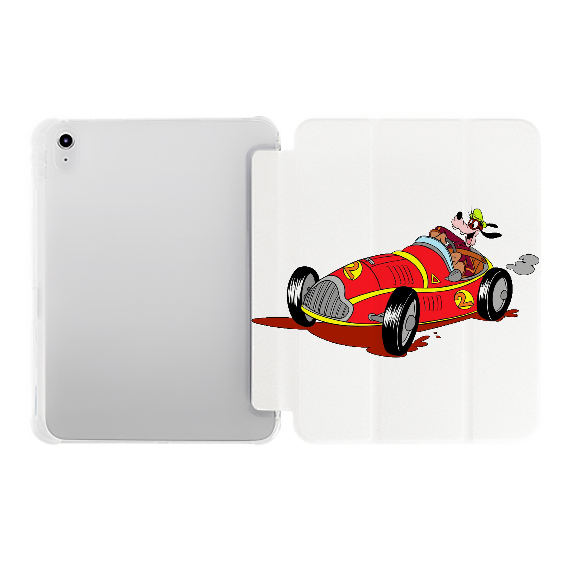 （画像用） ミッキーマウス Mickey Mouse IPad ケース ペン収納付き 三つ折りスタンド PUレザー×シリコン 対応機種9.5/10.5/10.9インチ